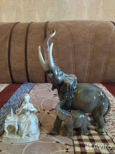 Статуэтки. Фарфор. Европа. Антиквариат