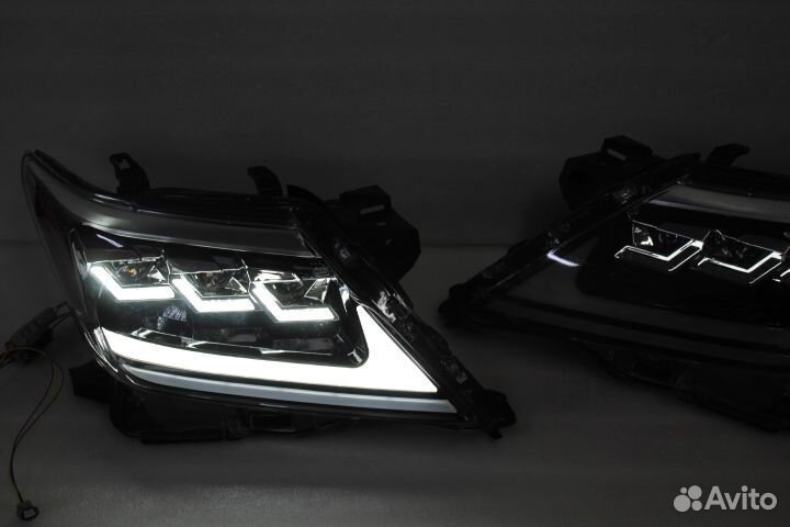 LX570 2012 - 2015 Оптика Фары стиль 2016+ Q6NK8