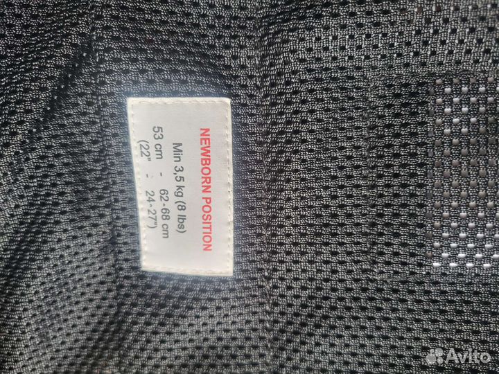 Эргорюкзак babybjorn one cotton