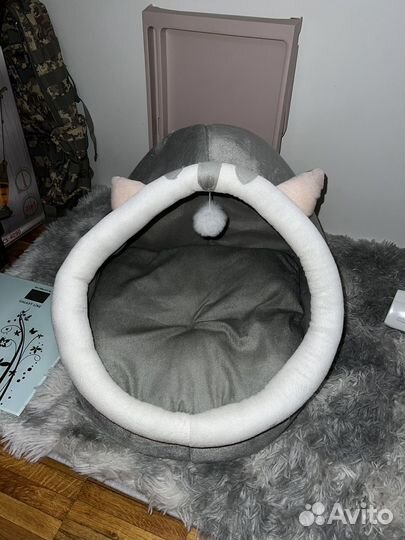Лежак-домик для кошек