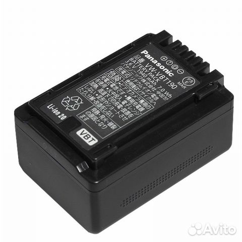 Аккумулятор VW-VBT 190 (VW-BC10) для Panasonic