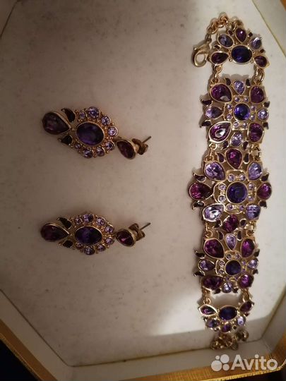 Серьги и браслет