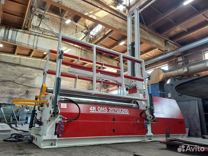 Листогиб 4-валковый Ostas 4R OHS 2070x200