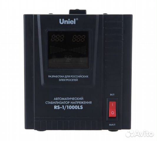 Стабилизатор напряжения Uniel RS-1/1000LS