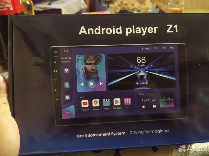 Магнитола 2 din android 9 дюймов