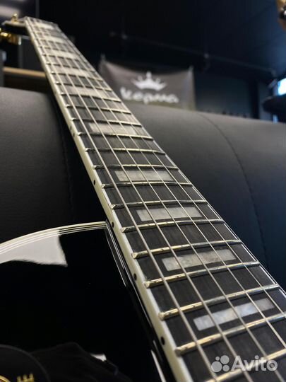 Epiphone Les Paul Custom Ebony электрогитара