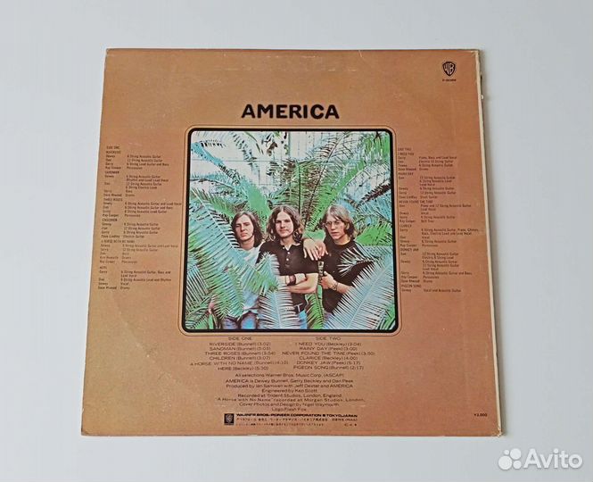 LP America – America (Japan 1972)