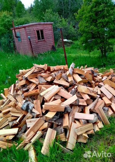 Дрова качественные от 1 куба любых пород древесины