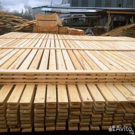 Блок-хаус 100х100х6000 мм Ель