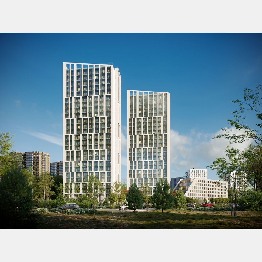 2-к. квартира, 51 м², 2/25 эт.