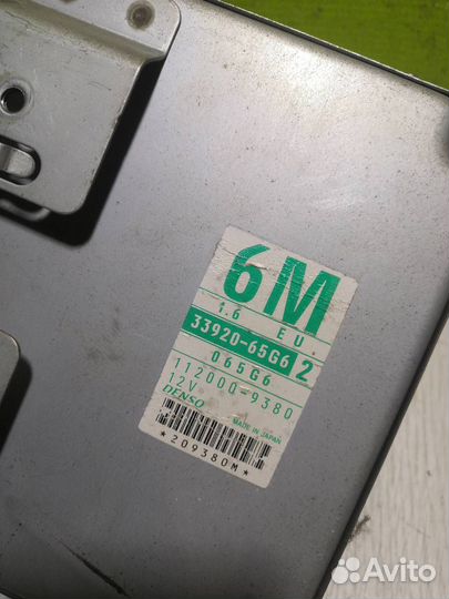 Блок управления двигателем Сузуки Балено 98-07