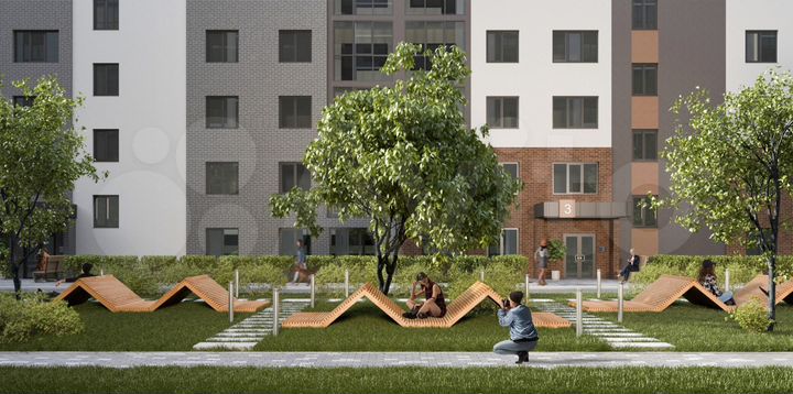 2-к. квартира, 59,7 м², 5/10 эт.