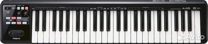 Roland A-49-BK USB midi клавиатура