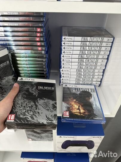 Диск Final fantasy XVI 16 ps5