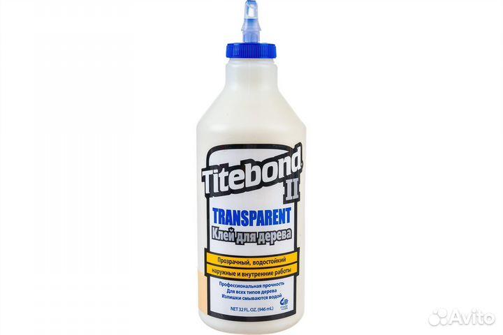 Клей Titebond II столярн. влагост. прозрачн