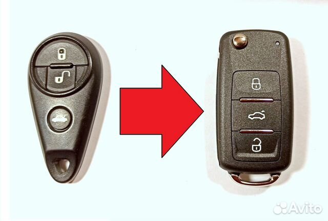 Ключ зажигания Subaru Legacy / Tribeca / Forester