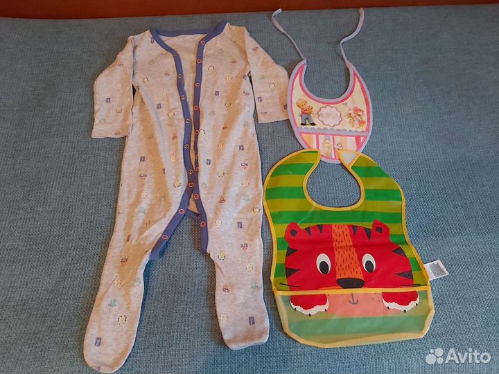 Детские вещи на мальчика пакетом 1-2года