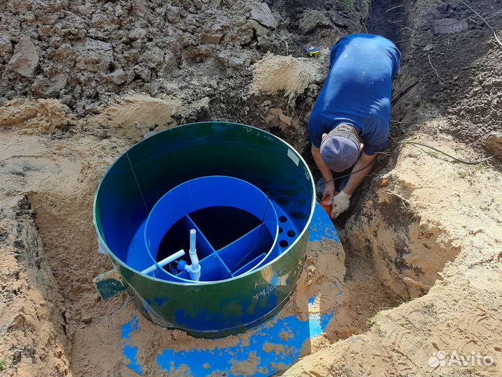 Установка септика за 1 день