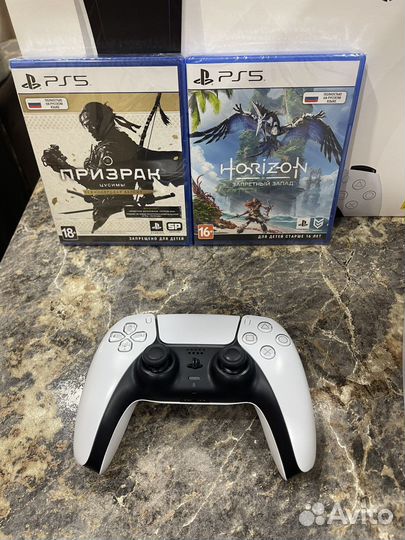 Sony playstation 5 Ростест с дисководом + 457 игр