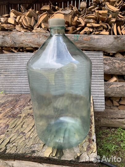 Бутылка стеклянная 20 литров