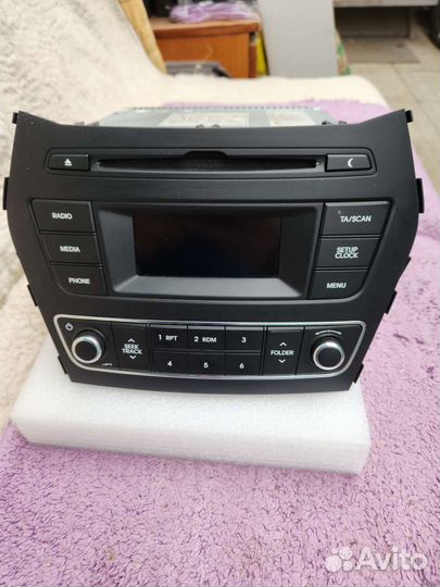 Магнитола Хендай Санта фе 3