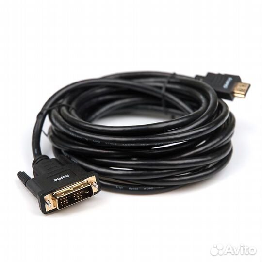 Кабель hdmi - DVI-D, 5 м