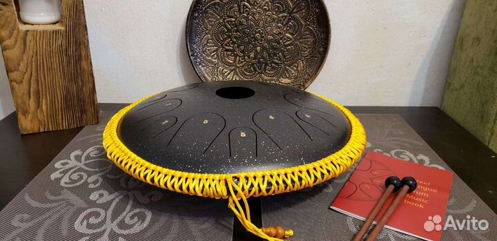 Глюкофон (почти как хэнг) 38 см,15 лепестков