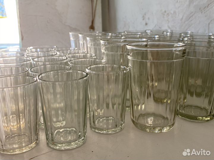 Стаканы граненые СССР