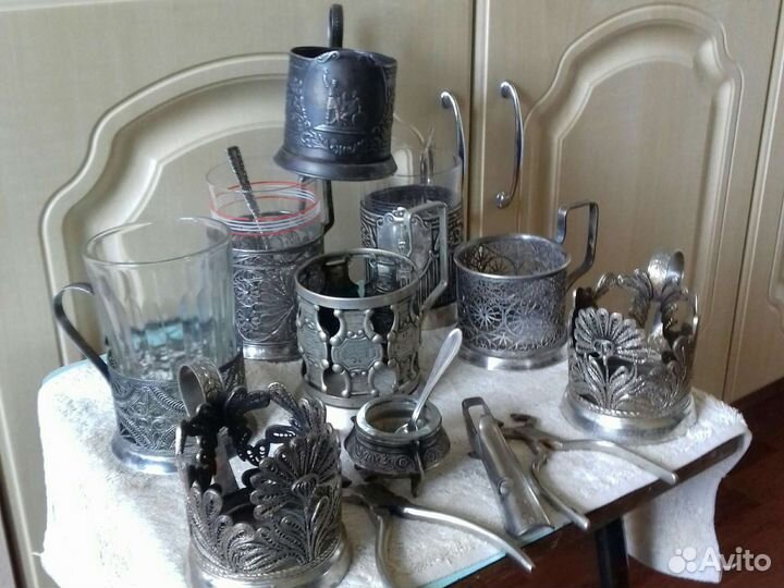 Подстаканник. старинн. Ретро