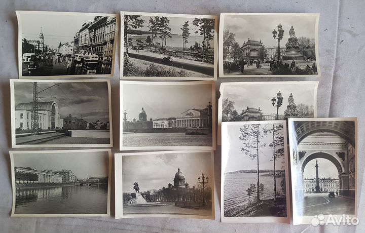 Набор открыток Петербург -Ленинград -Пушкин