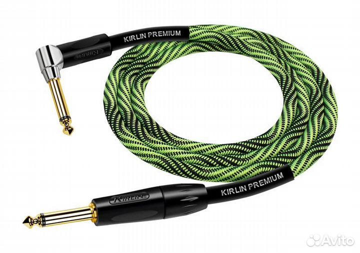 Кабель инструментальный Kirlin IWB-202bfgl 6M WBG