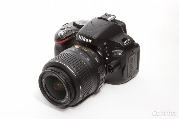 Nikon D5100 16.2MP зеркалка Kit AF-S VR 18-55