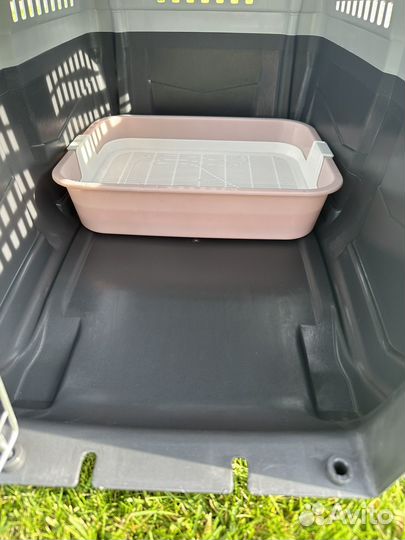 Переноска для животных пластиковая большая