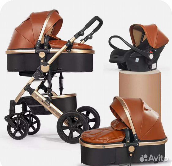 Новая коляска 3в1