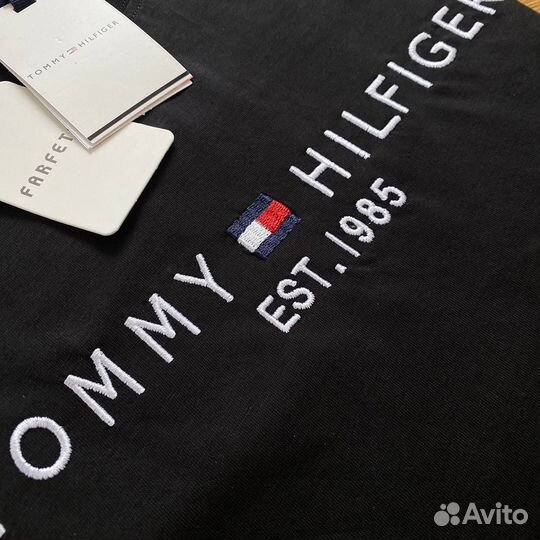 Футболка мужская tommy hilfiger черная