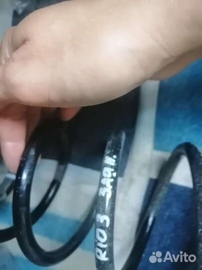 Пружина задняя kia рио