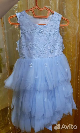 Платье нарядное для девочки 116-128
