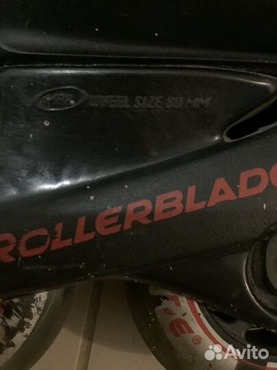 Ролики rollerblade размер 41-42