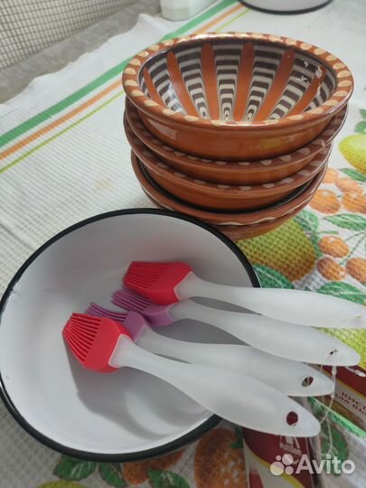 Набор пиалок из глины