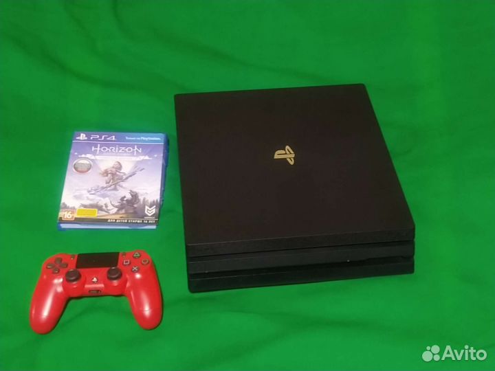 Sony PS4 PRO, 3рев. CUH-7208B, 1tb,1дж