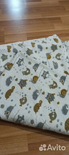 Детский плед в коляску