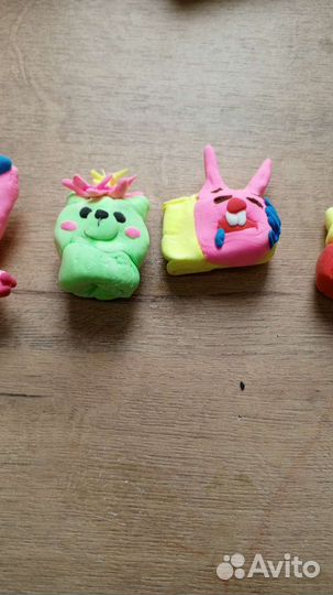 Фигурки из лёгкого пластилина