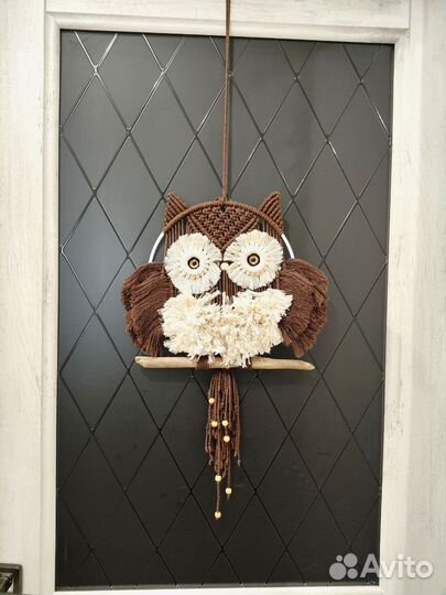 Настенное панно макраме