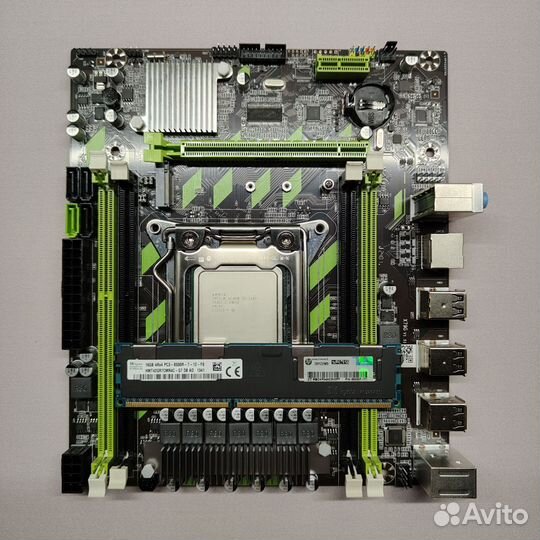 Комплект Xeon E5 2689 + 16GB DDR3 + X79G