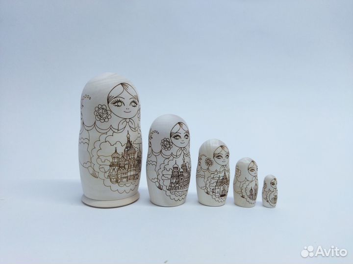 Матрёшка 5 мест Собор
