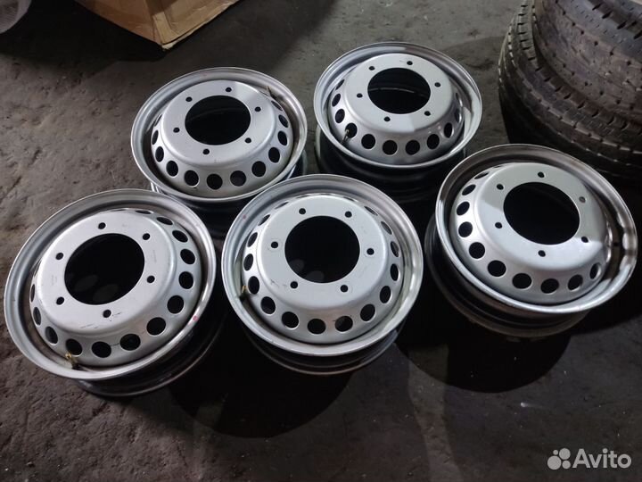 Диск колесный Р16 спарка 6х205 Спринтер, Крафтер