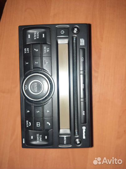 Штатная магнитола на nissan qashqai 1 поколения