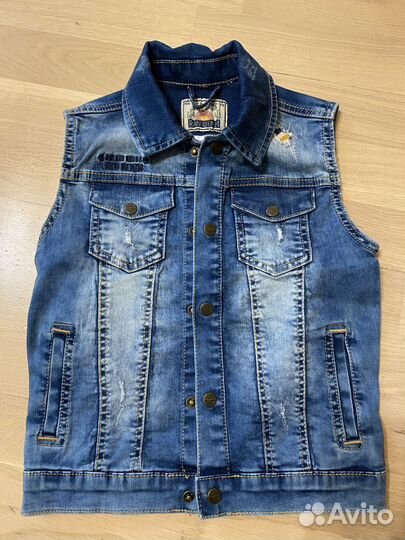 Джинсовая жилетка mayoral 104, 4 года