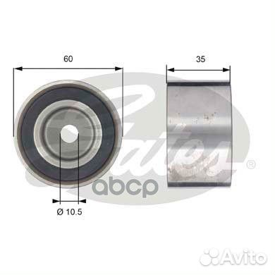 Ролик ремня грм impresa/forester 1.6-2.5