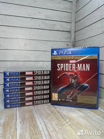 Spider-man Marvel Человек-паук PS4